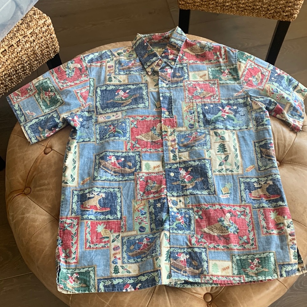 2003 Mele Kalikimaka Limited Issue Reyn Spooner Size XL